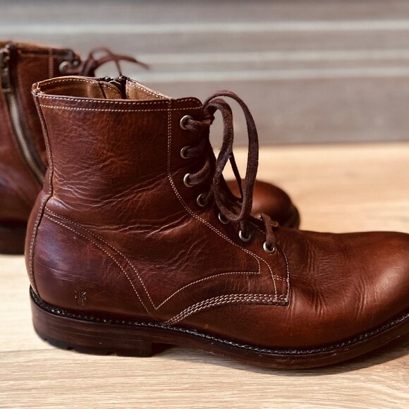 Frye Bowery Cognac - Picture 11 of 12